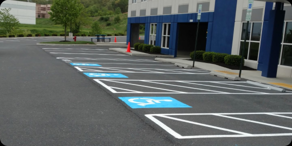parking line striping contractors