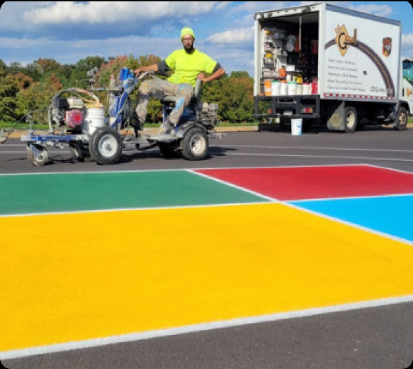 ride on striping pa